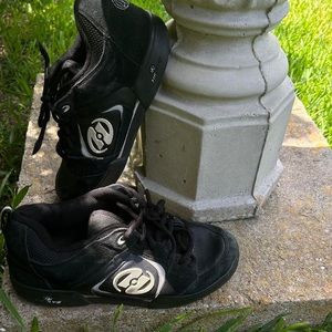 Black and White Heelys